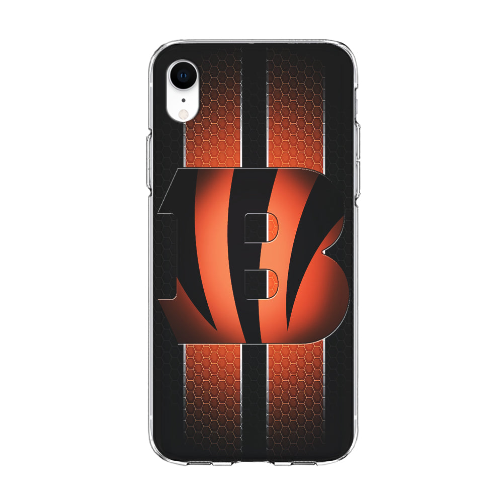 NFL Cincinnati Bengals 001 iPhone XR Case-Phone Case-Clear Soft Case-Altracase