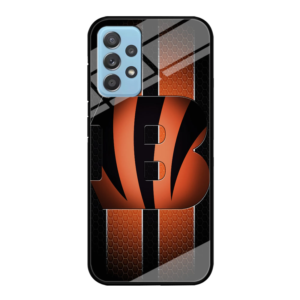 NFL Cincinnati Bengals 001 Samsung Galaxy A72 Case-Phone Case-Tempered Glass Case-Altracase
