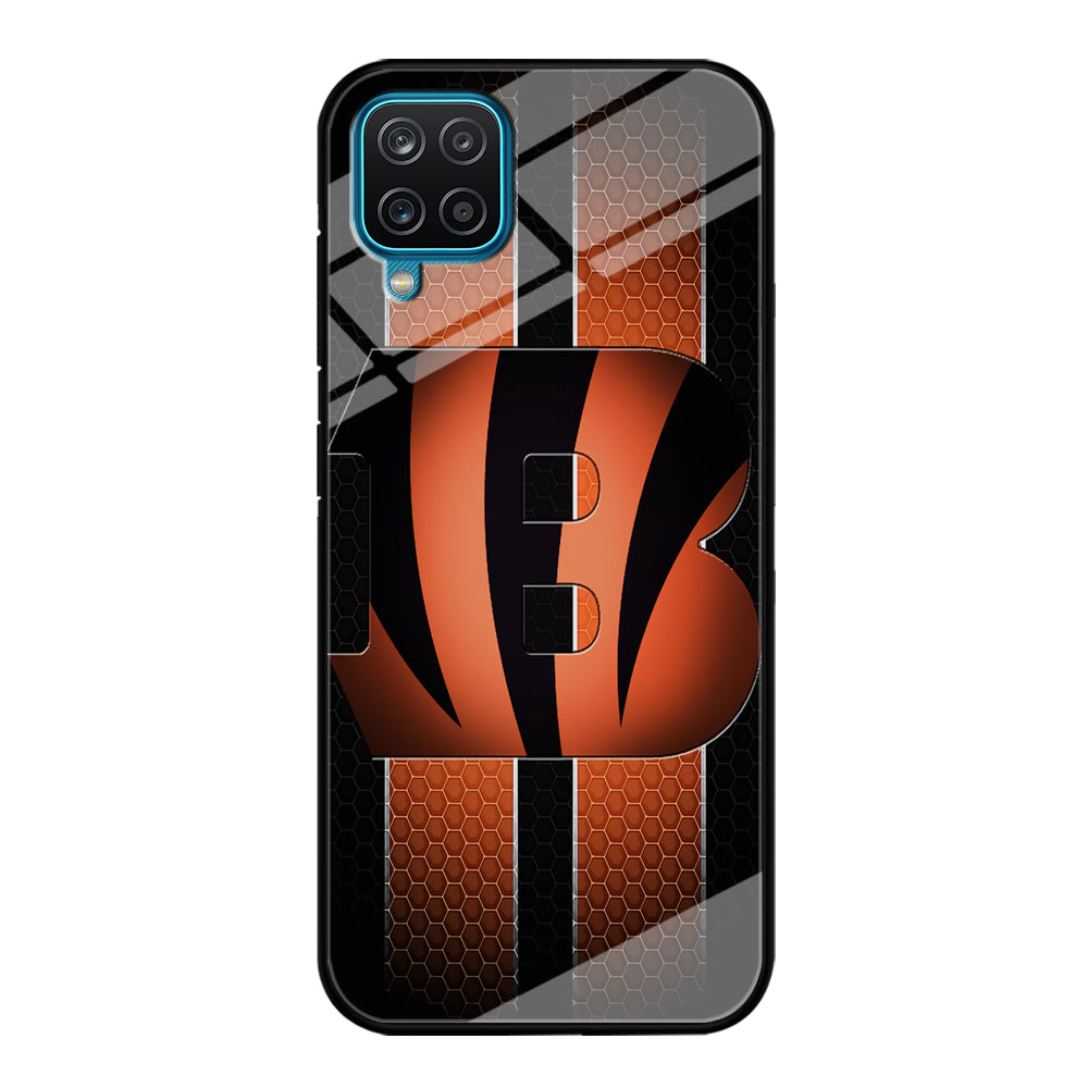 NFL Cincinnati Bengals 001 Samsung Galaxy A12 Case-Phone Case-Tempered Glass Case-Altracase