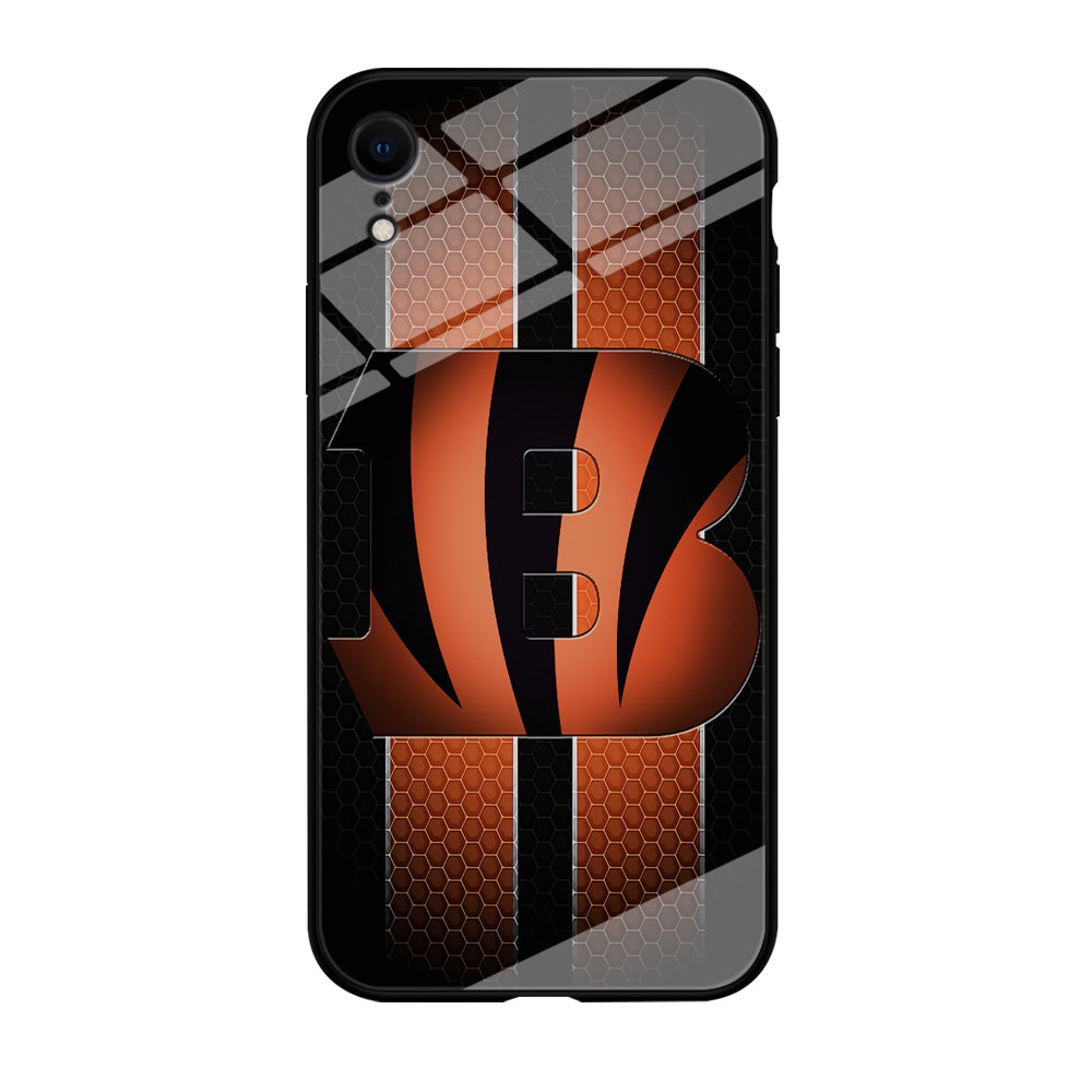 NFL Cincinnati Bengals 001 iPhone XR Case-Phone Case-Tempered Glass Case-Altracase
