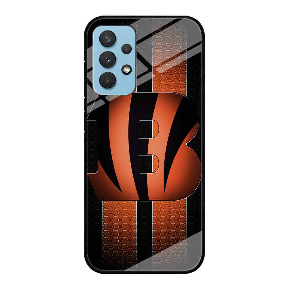 NFL Cincinnati Bengals 001 Samsung Galaxy A32 Case-Phone Case-Tempered Glass Case-Altracase