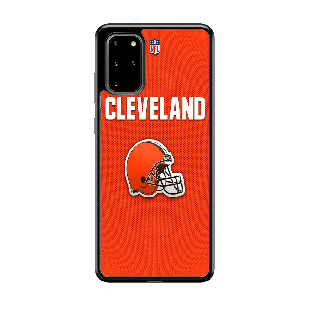 NFL Cleveland Browns 001 Samsung Galaxy S20 Plus Case-Phone Case-Tempered Glass Case-Altracase