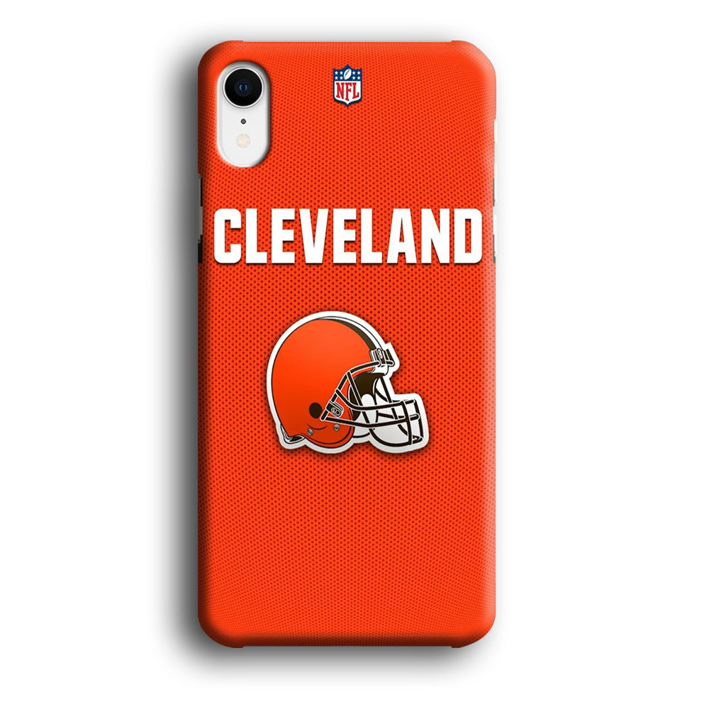 NFL Cleveland Browns 001 iPhone XR Case-Phone Case-3D Case-Altracase