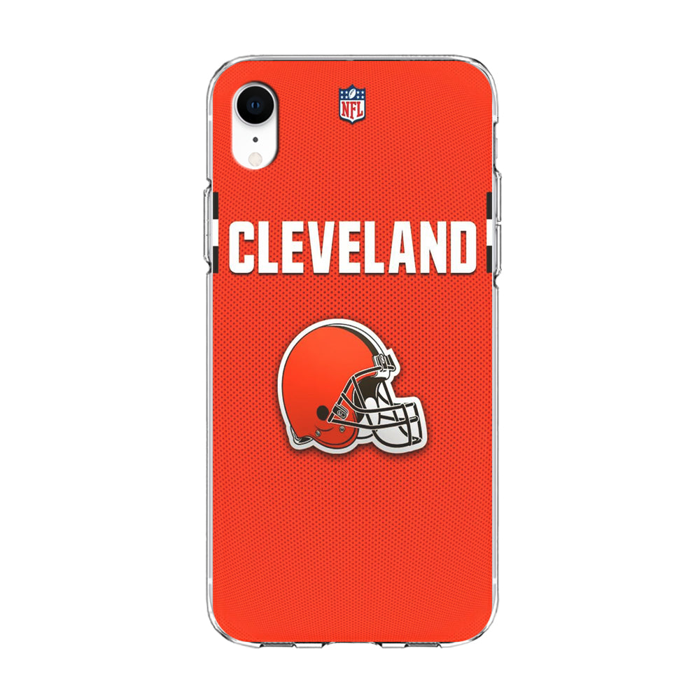 NFL Cleveland Browns 001 iPhone XR Case-Phone Case-Clear Soft Case-Altracase