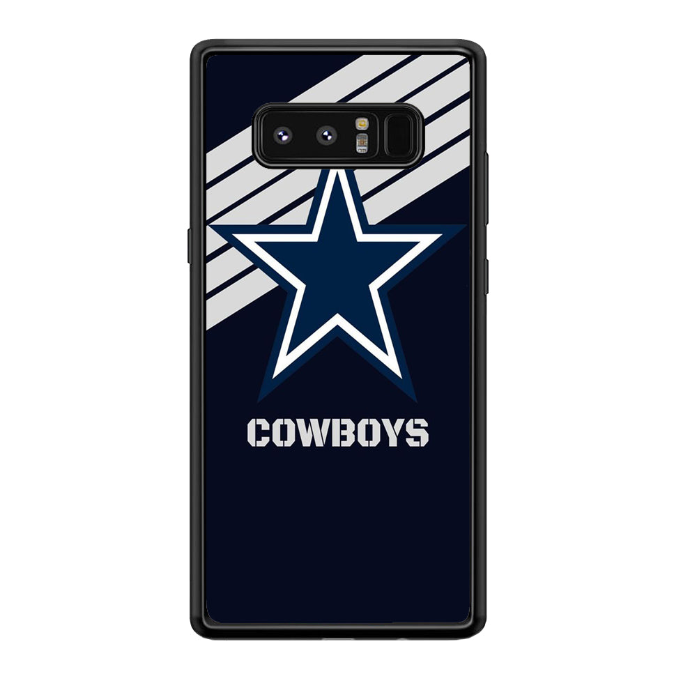 NFL Dallas Cowboys 001 Samsung Galaxy Note 8 Case-Phone Case-Tempered Glass Case-Altracase