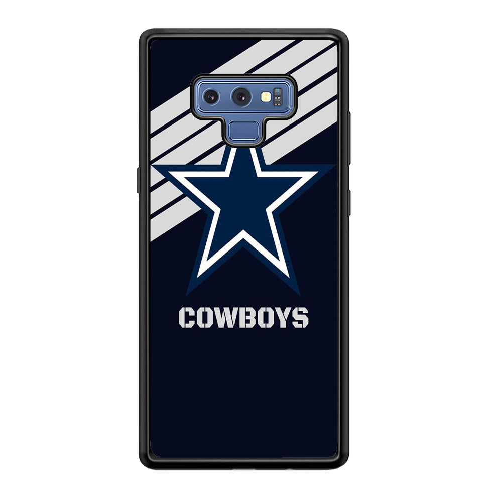 NFL Dallas Cowboys 001 Samsung Galaxy Note 9 Case-Phone Case-Tempered Glass Case-Altracase