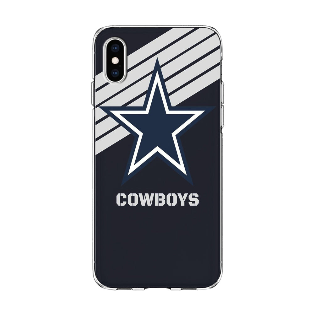NFL Dallas Cowboys 001 iPhone Xs Case-Phone Case-Clear Soft Case-Altracase