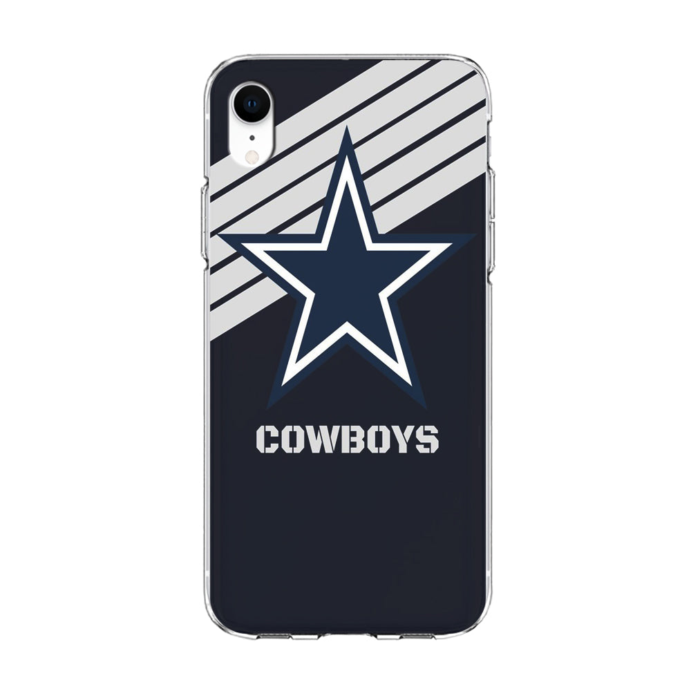 NFL Dallas Cowboys 001 iPhone XR Case-Phone Case-Clear Soft Case-Altracase