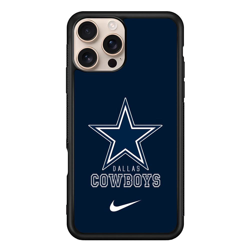 NFL Dallas Cowboys Navy Nike iPhone 16 Pro Case - Altracase