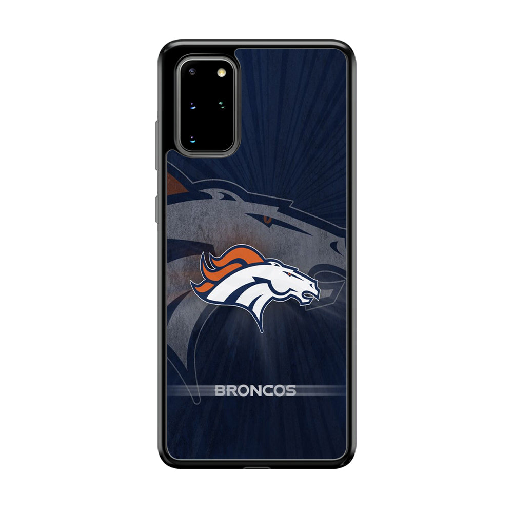 NFL Denver Broncos 001 Samsung Galaxy S20 Plus Case-Phone Case-Tempered Glass Case-Altracase