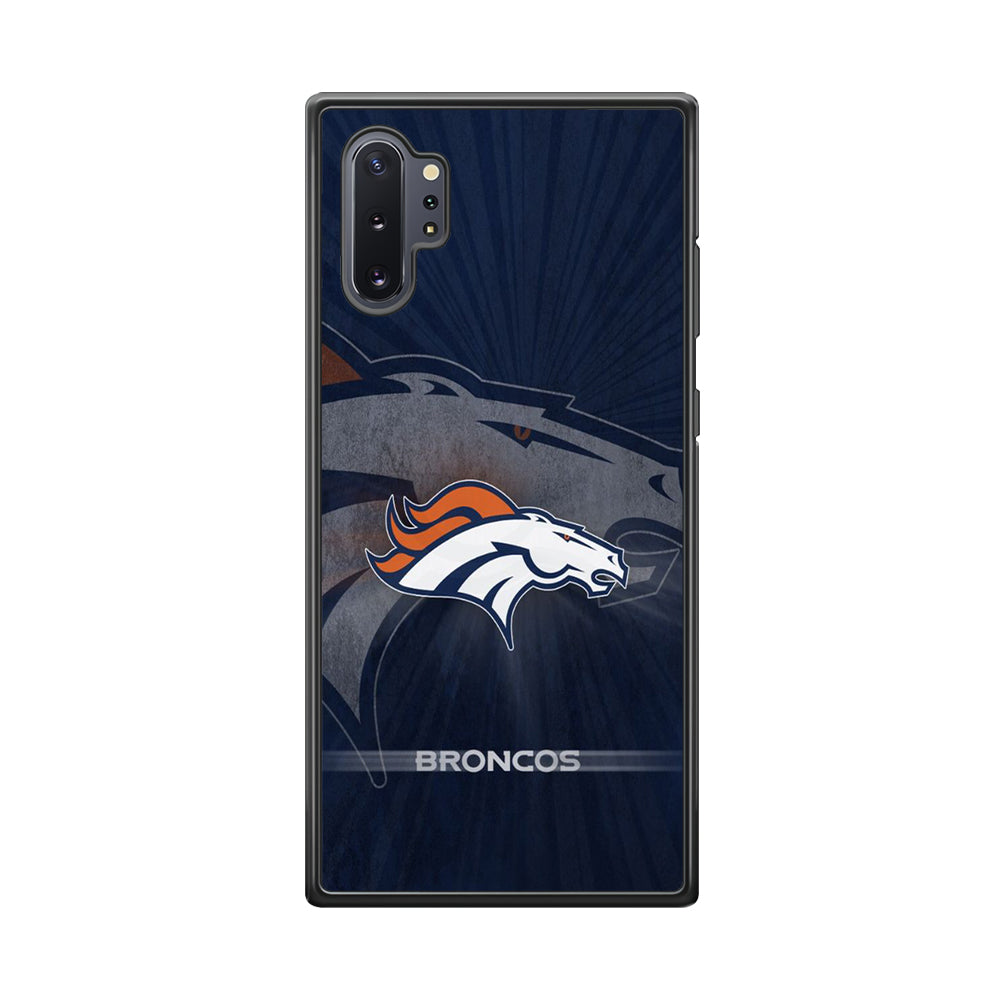 NFL Denver Broncos 001 Samsung Galaxy Note 10 Plus Case-Phone Case-Tempered Glass Case-Altracase