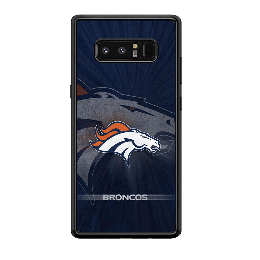 NFL Denver Broncos 001 Samsung Galaxy Note 8 Case-Phone Case-Tempered Glass Case-Altracase