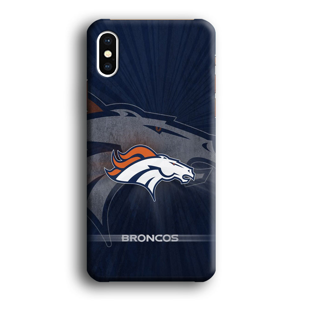 NFL Denver Broncos 001 iPhone Xs Case-Phone Case-3D Case-Altracase