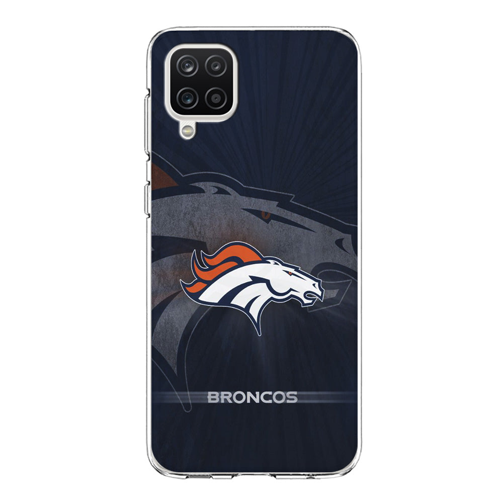 NFL Denver Broncos 001 Samsung Galaxy A12 Case-Phone Case-Clear Soft Case-Altracase