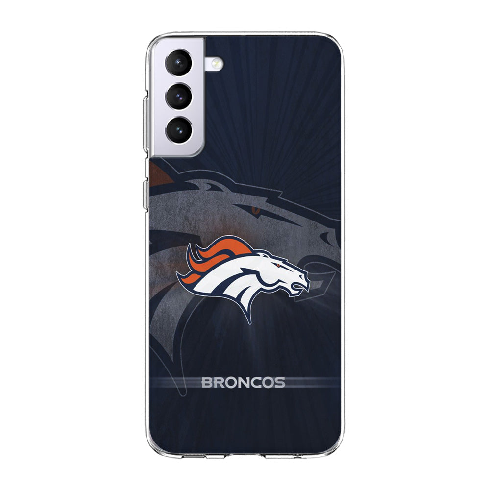 NFL Denver Broncos 001 Samsung Galaxy S24 Case-Phone Case-Clear Soft Case-Altracase