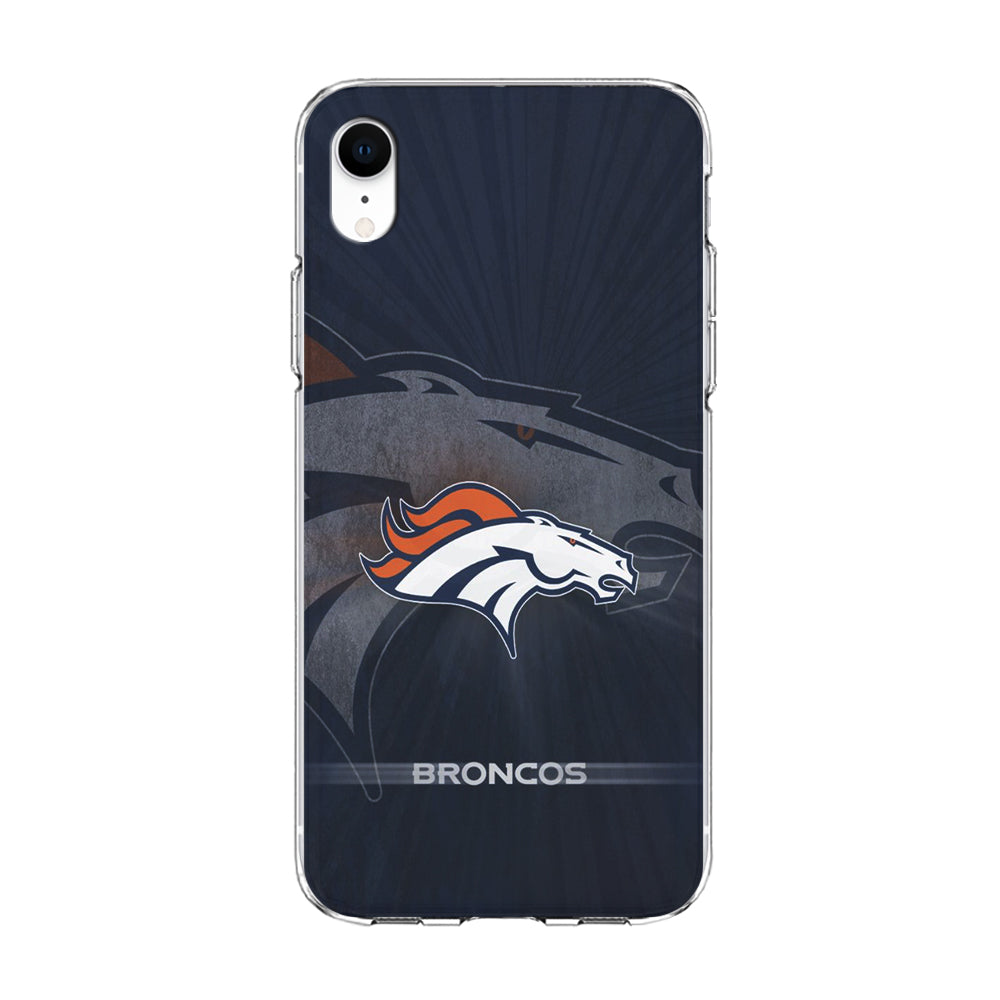 NFL Denver Broncos 001 iPhone XR Case-Phone Case-Clear Soft Case-Altracase
