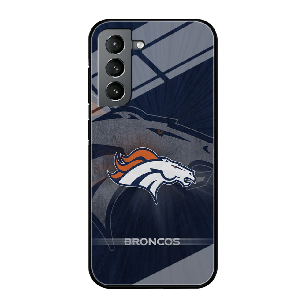 NFL Denver Broncos 001 Samsung Galaxy S24 Case-Phone Case-Tempered Glass Case-Altracase