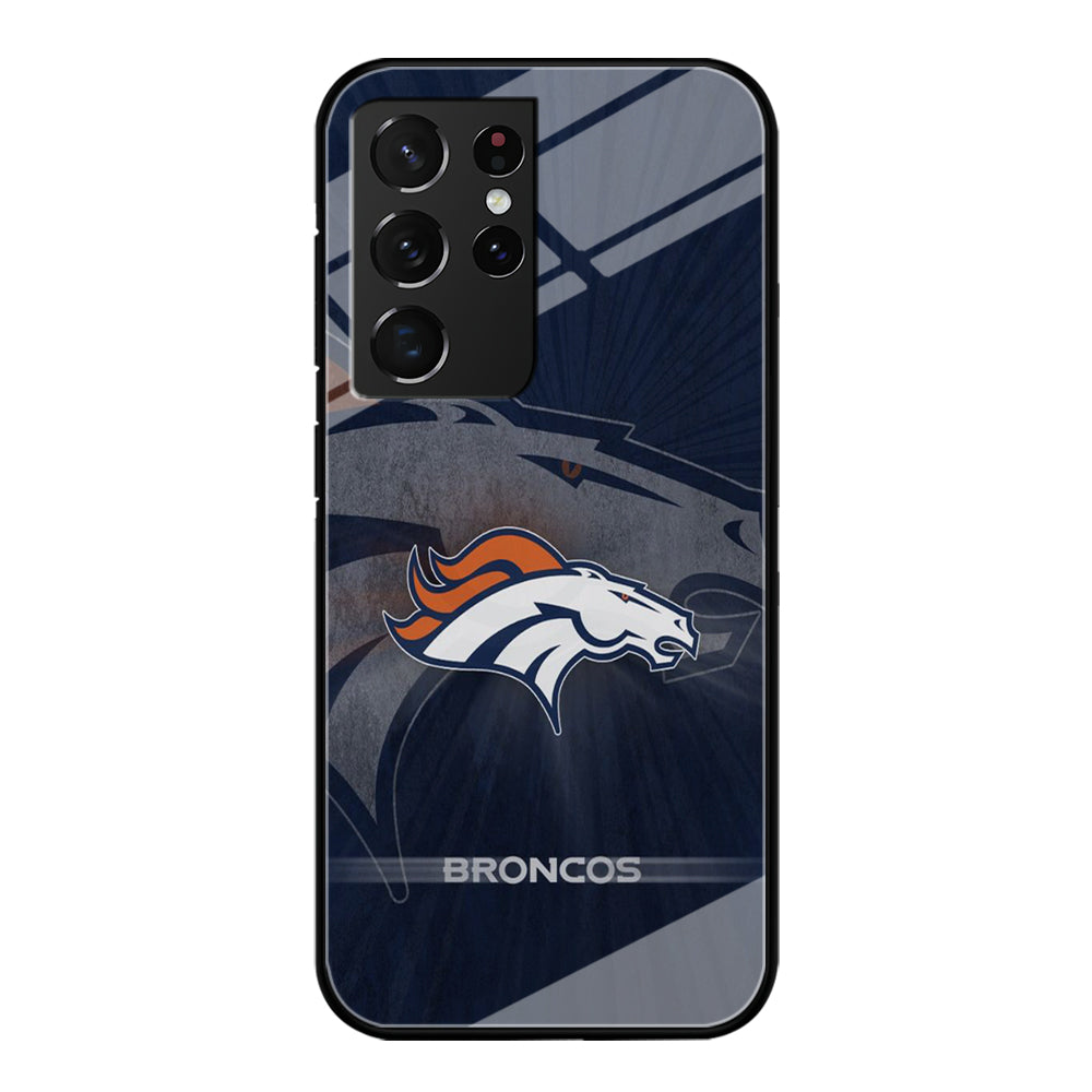 NFL Denver Broncos 001 Samsung Galaxy S23 Ultra Case-Phone Case-Tempered Glass Case-Altracase