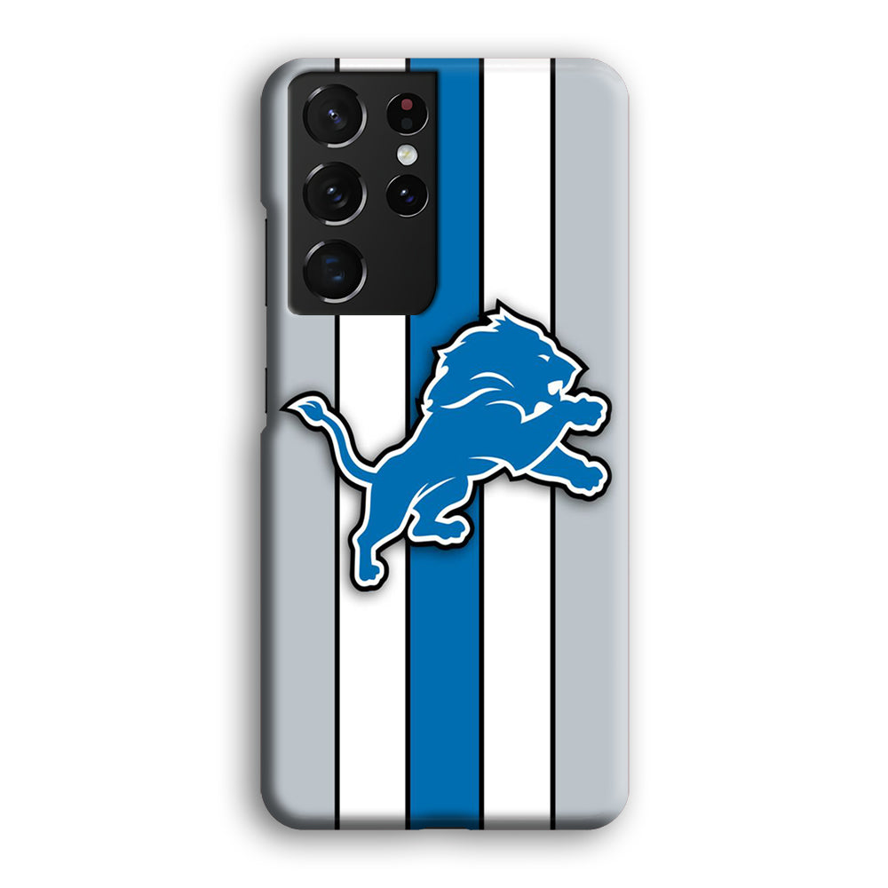 NFL Detroit Lions 001 Samsung Galaxy S21 Ultra Case-Phone Case-3D Case-Altracase