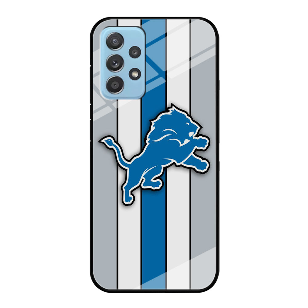 NFL Detroit Lions 001 Samsung Galaxy A52 Case-Phone Case-Tempered Glass Case-Altracase