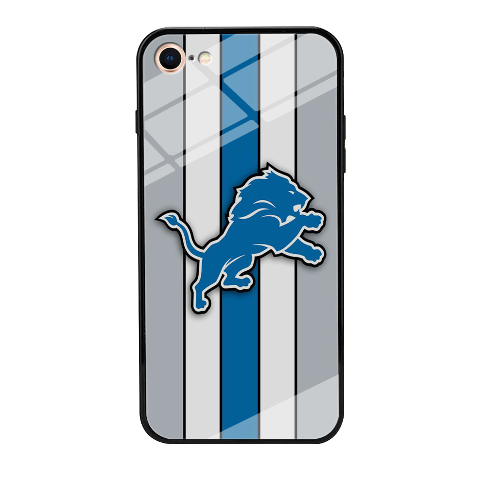 NFL Detroit Lions 001 iPhone SE 2020 Case-Phone Case-Tempered Glass Case-Altracase