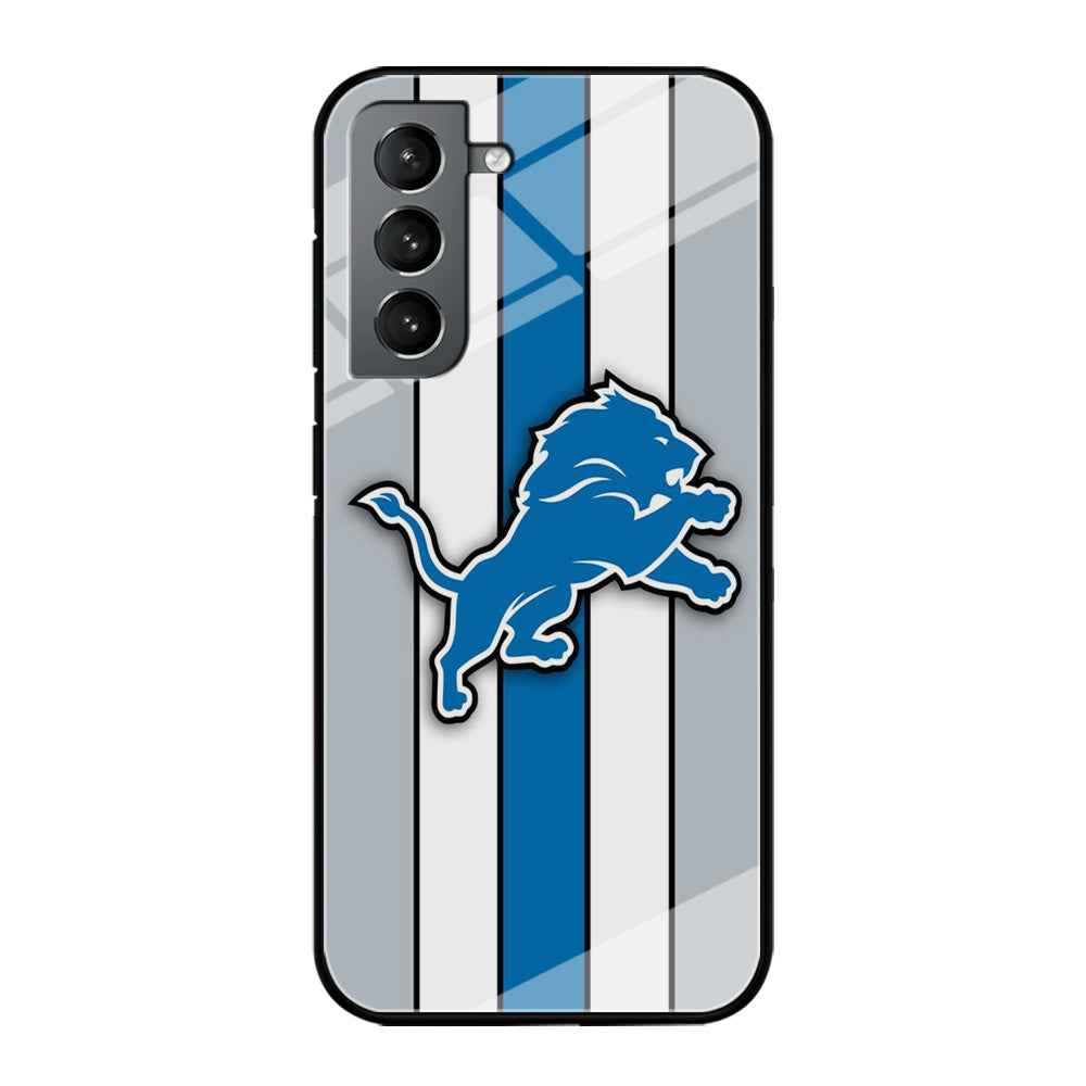 NFL Detroit Lions 001 Samsung Galaxy S22 Plus Case-Phone Case-Tempered Glass Case-Altracase