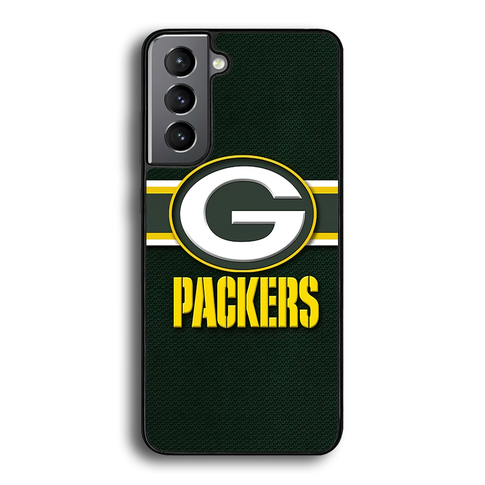 NFL Green Bay Packers 001 Samsung Galaxy S23 Case-Phone Case-Rubber Black (2D Case)-Altracase