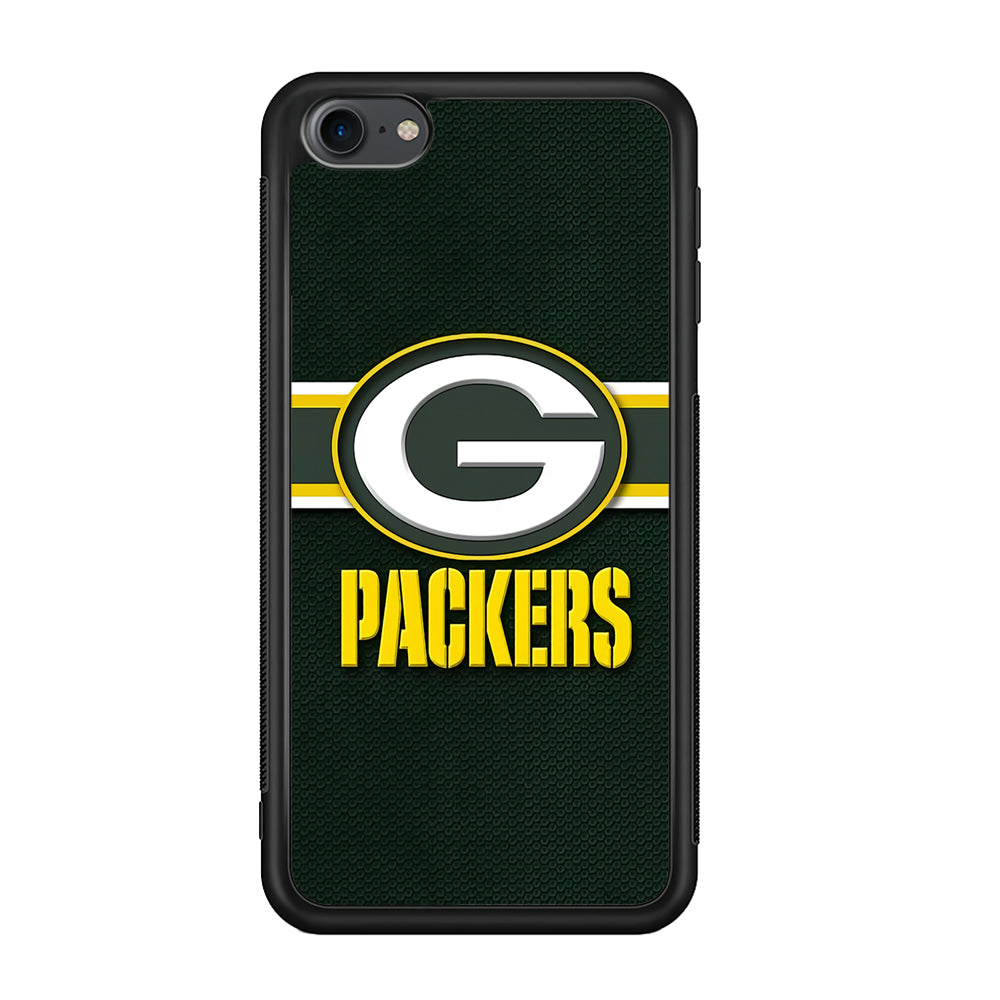 NFL Green Bay Packers 001 iPod Touch 6 Case-Phone Case-Rubber White (2D Case)-Altracase