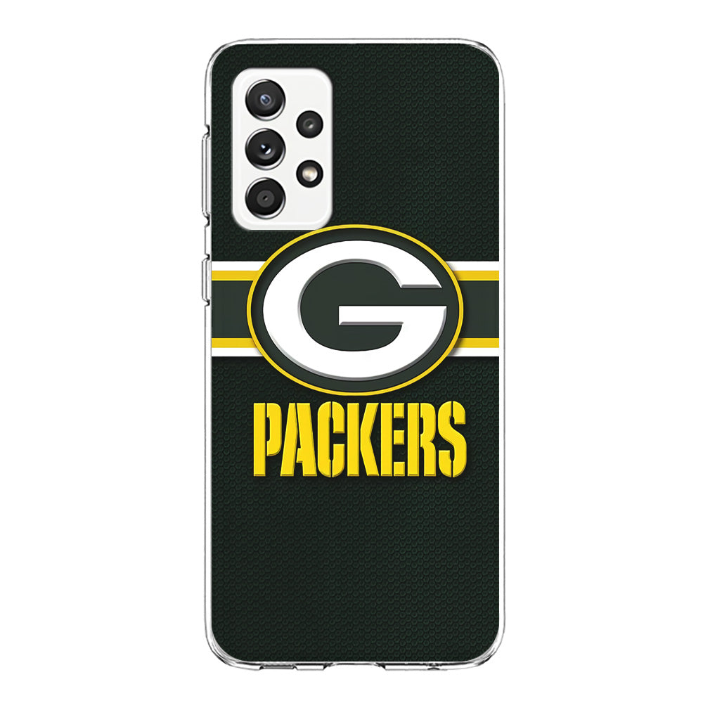 NFL Green Bay Packers 001 Samsung Galaxy A72 Case-Phone Case-Clear Soft Case-Altracase