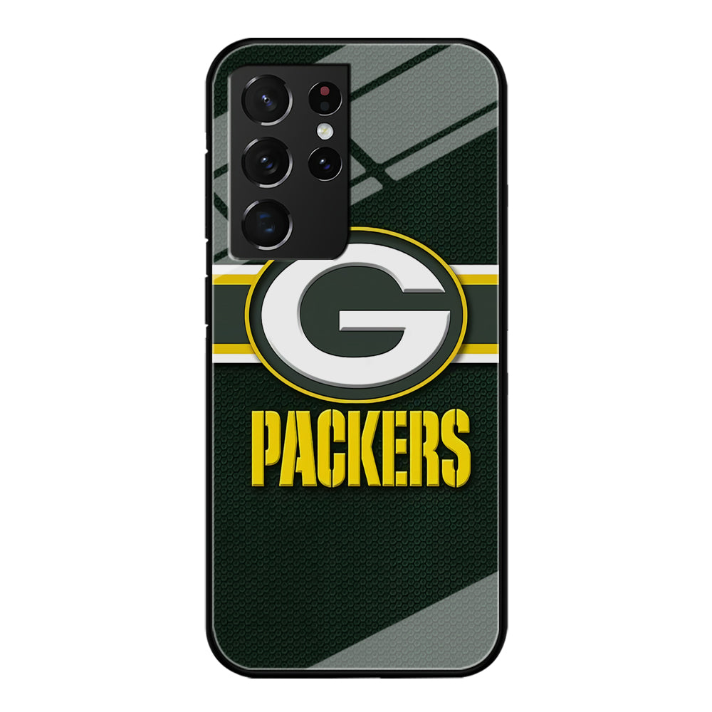 NFL Green Bay Packers 001 Samsung Galaxy S21 Ultra Case-Phone Case-Tempered Glass Case-Altracase