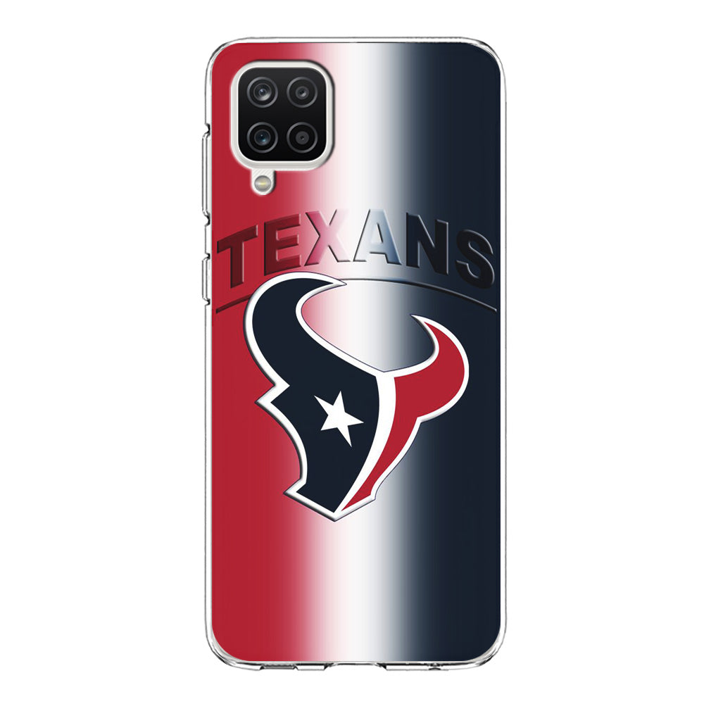 NFL Houston Texans 001 Samsung Galaxy A12 Case-Phone Case-Clear Soft Case-Altracase