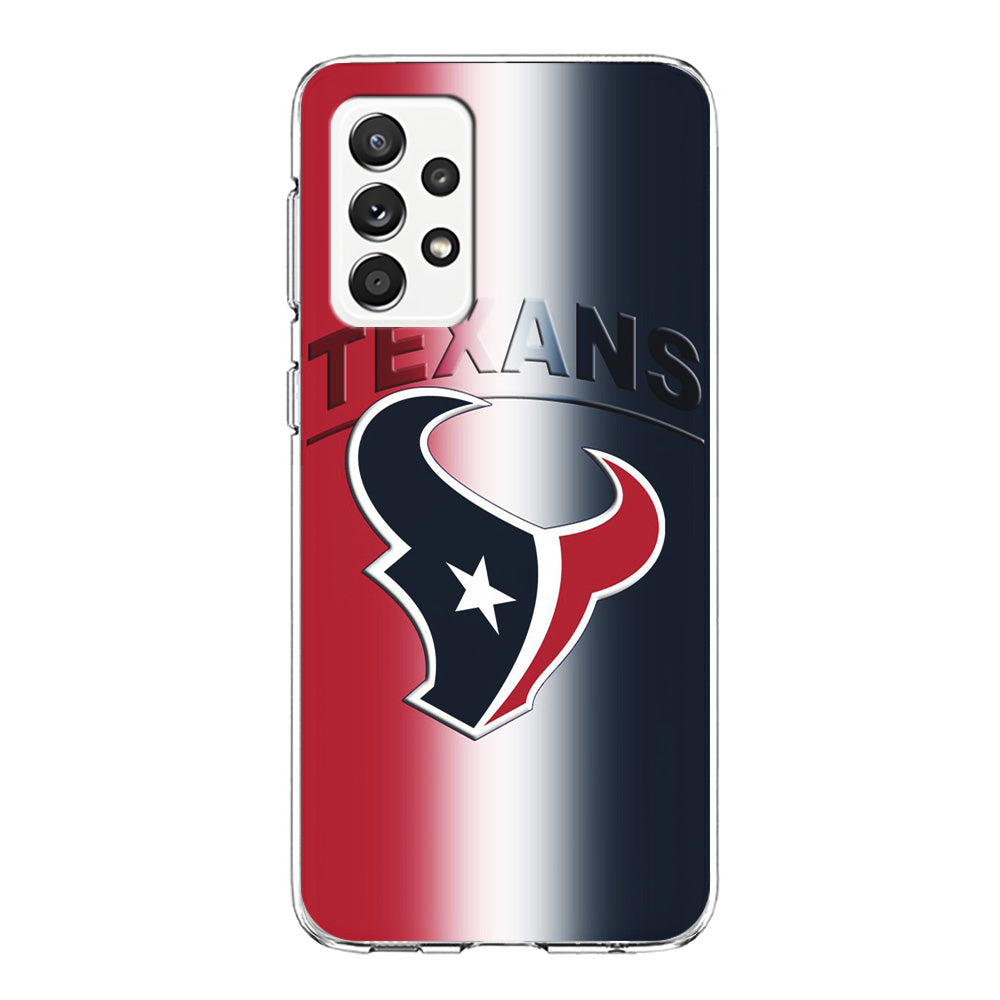 NFL Houston Texans 001 Samsung Galaxy A72 Case-Phone Case-Clear Soft Case-Altracase