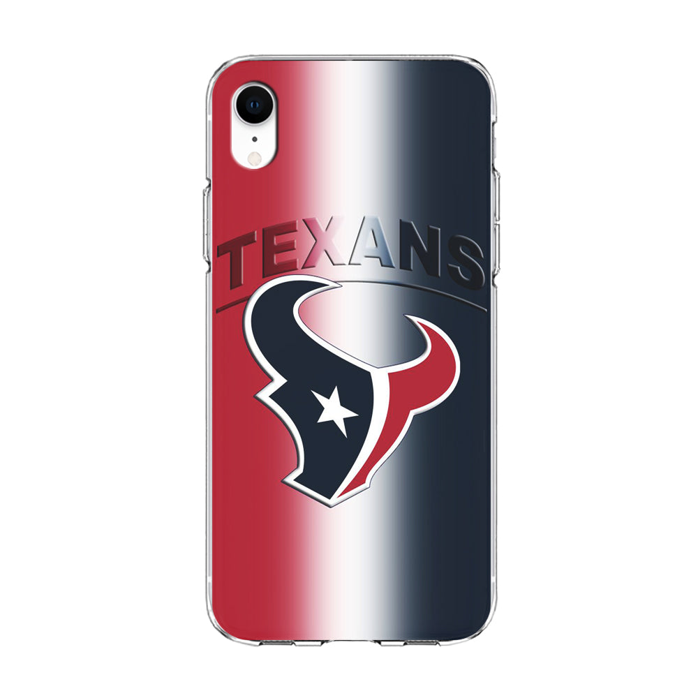 NFL Houston Texans 001 iPhone XR Case-Phone Case-Clear Soft Case-Altracase