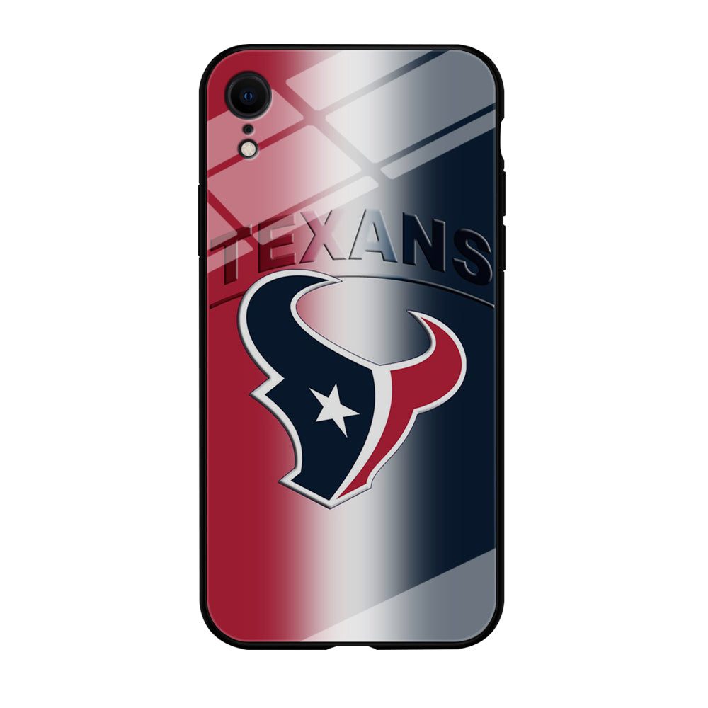 NFL Houston Texans 001 iPhone XR Case-Phone Case-Tempered Glass Case-Altracase