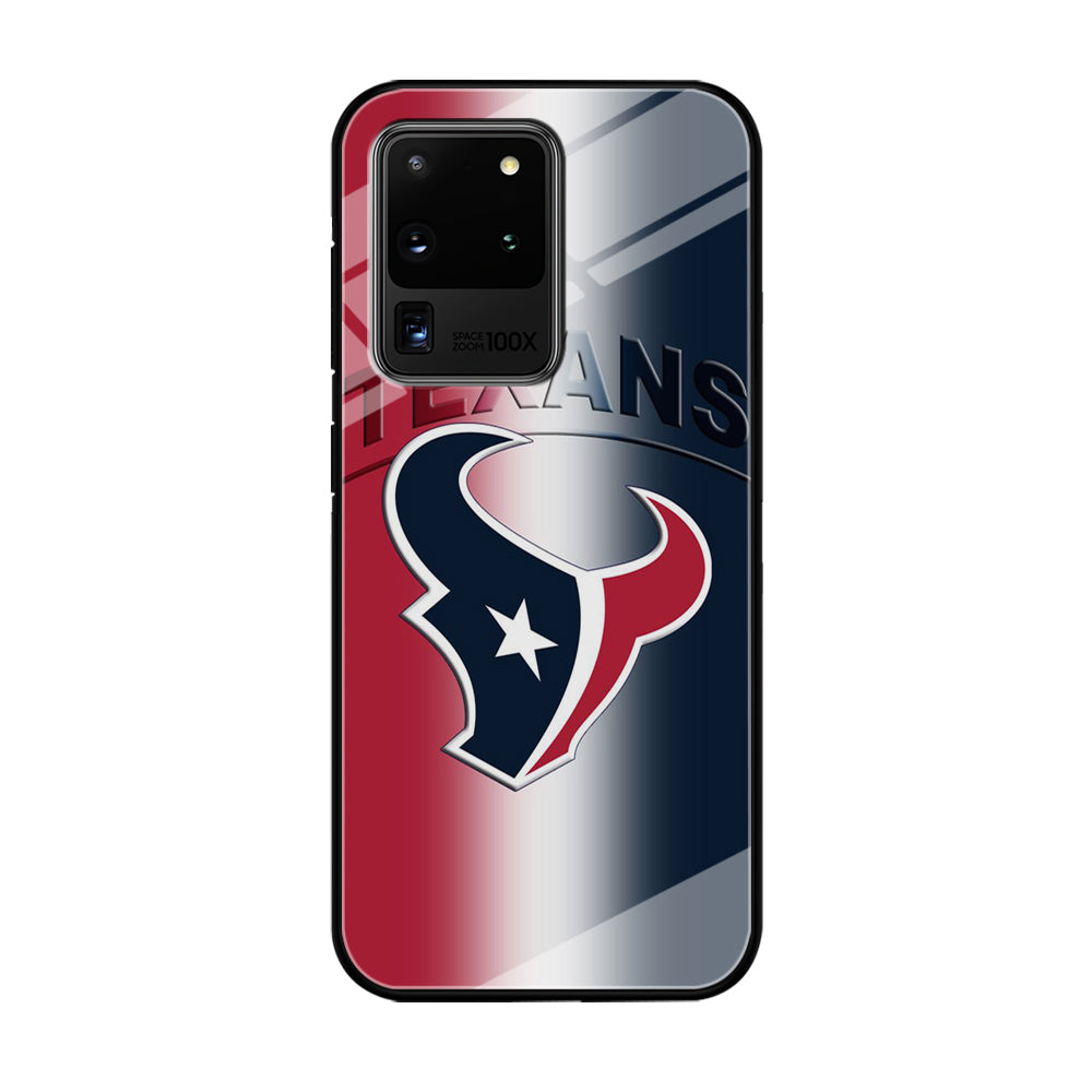 NFL Houston Texans 001 Samsung Galaxy S22 Ultra Case-Phone Case-Tempered Glass Case-Altracase