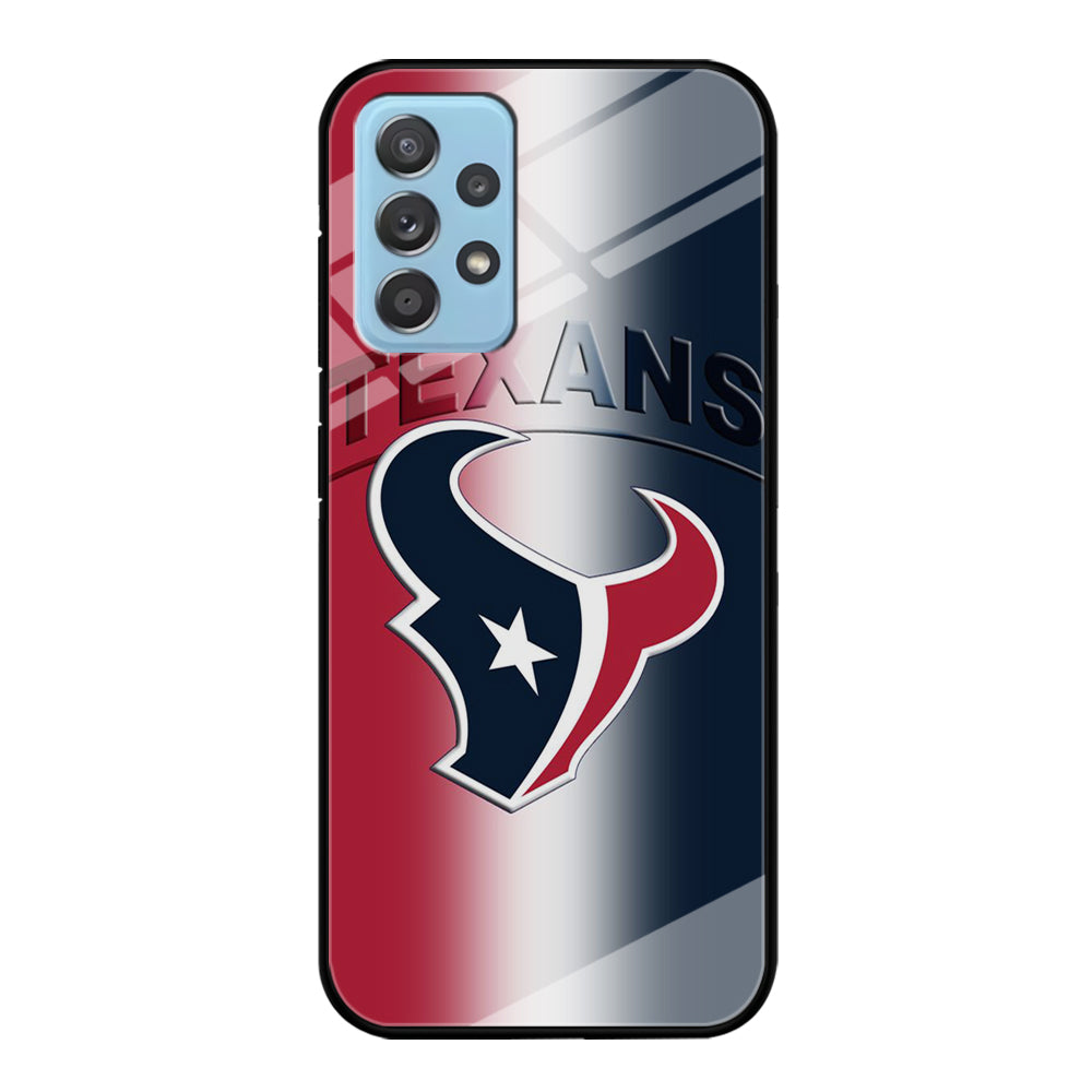 NFL Houston Texans 001 Samsung Galaxy A72 Case-Phone Case-Tempered Glass Case-Altracase