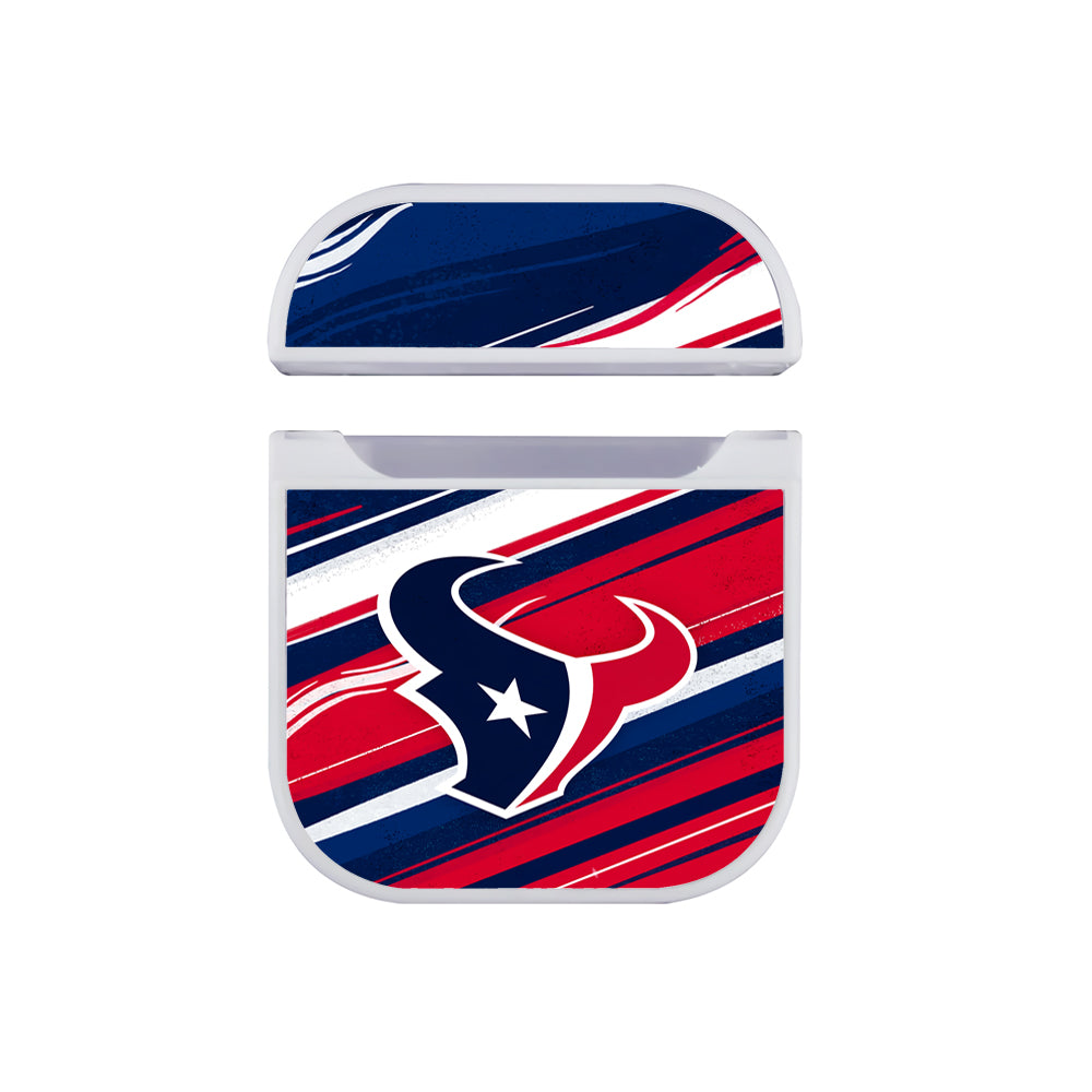 NFL Houston Texans Logo Apple AirPods Case-AirPod Case-White-Altracase