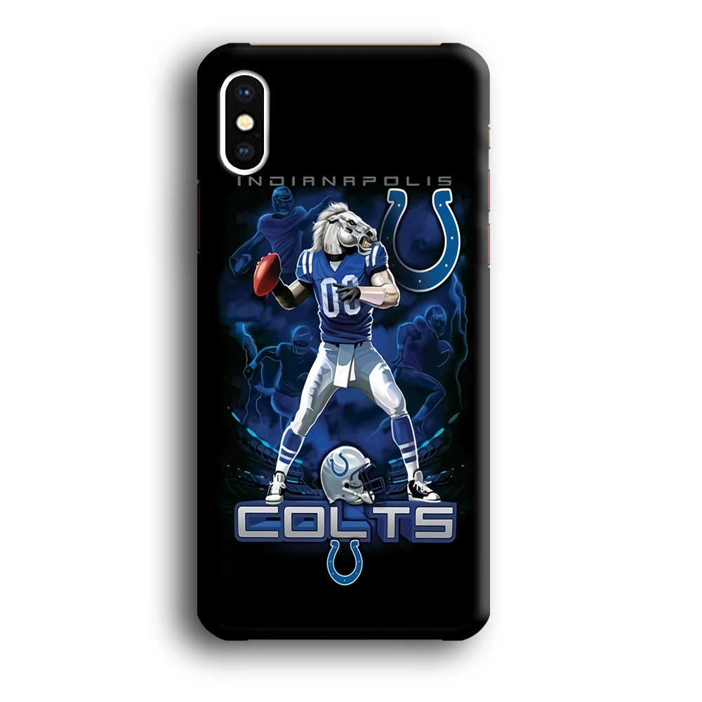NFL Indianapolis Colts 001 iPhone Xs Case-Phone Case-3D Case-Altracase