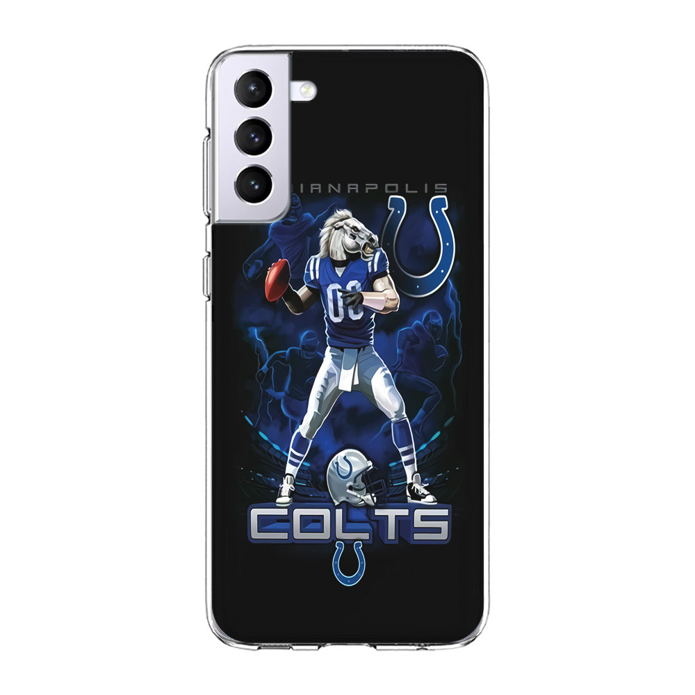 NFL Indianapolis Colts 001 Samsung Galaxy S23 Case-Phone Case-Clear Soft Case-Altracase