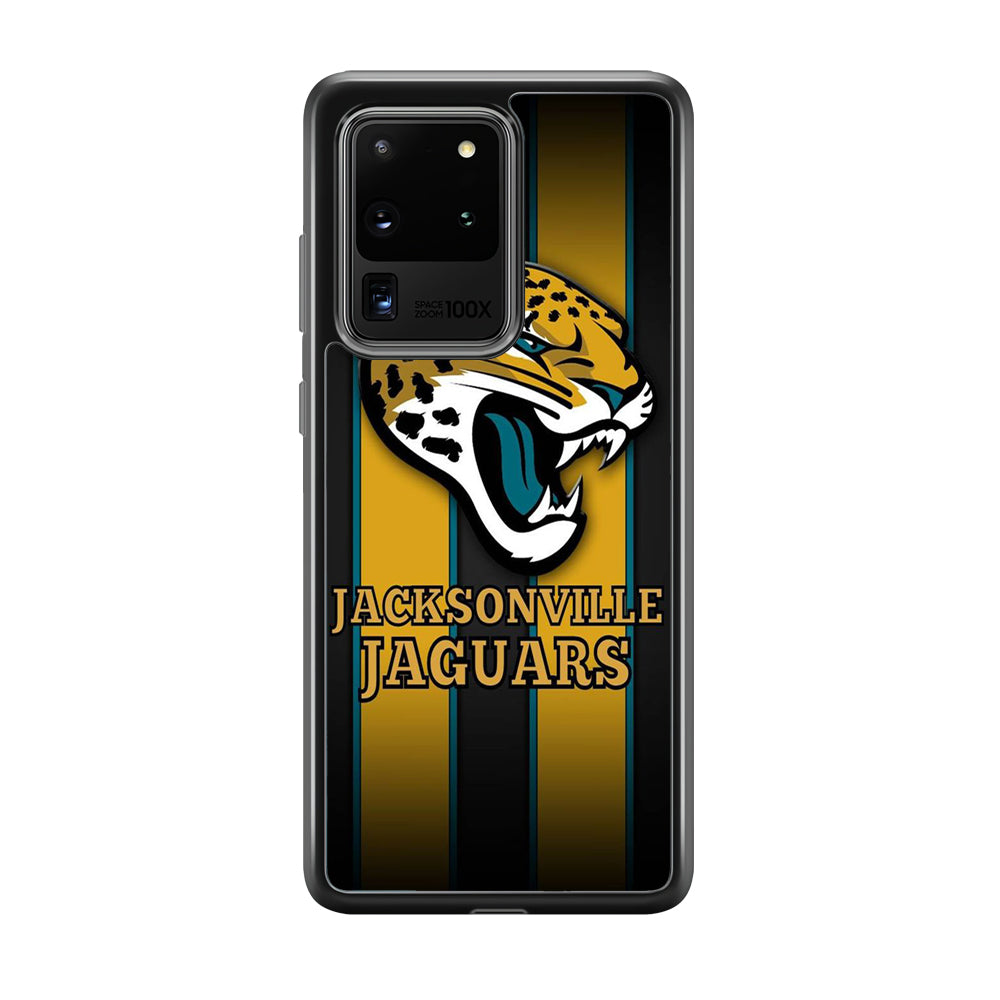 NFL Jacksonville Jaguars 001 Samsung Galaxy S20 Ultra Case-Phone Case-Tempered Glass Case-Altracase