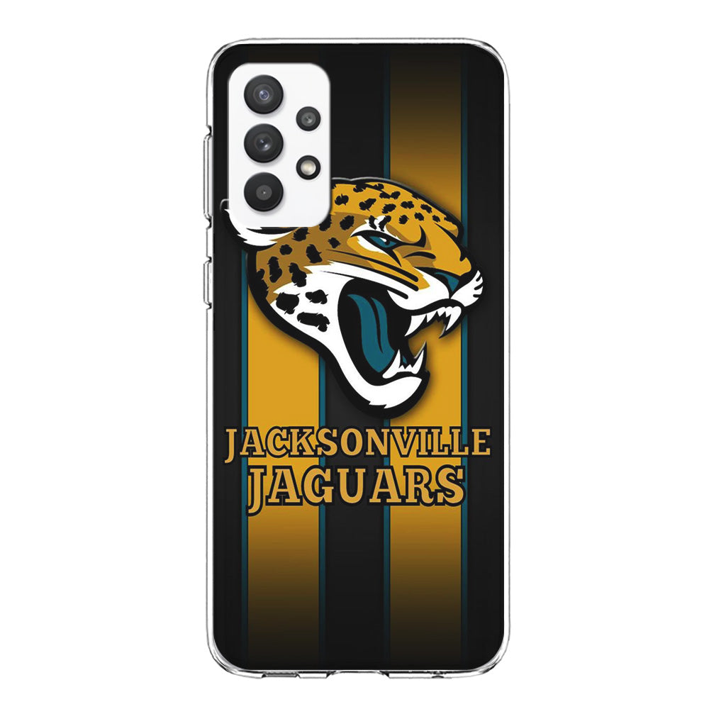 NFL Jacksonville Jaguars 001 Samsung Galaxy A32 Case-Phone Case-Clear Soft Case-Altracase