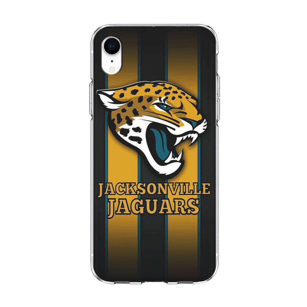 NFL Jacksonville Jaguars 001 iPhone XR Case-Phone Case-Clear Soft Case-Altracase