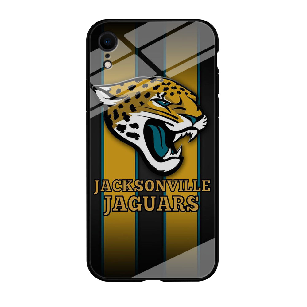NFL Jacksonville Jaguars 001 iPhone XR Case-Phone Case-Tempered Glass Case-Altracase
