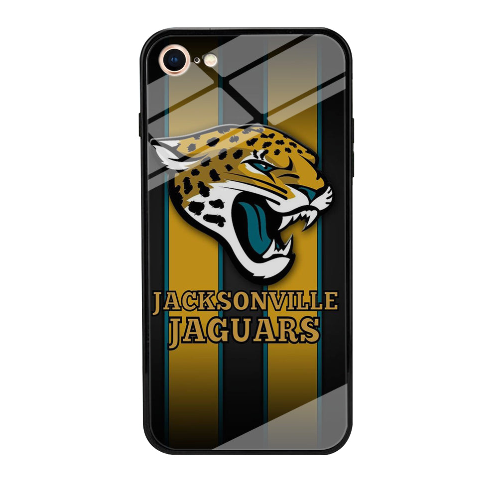 NFL Jacksonville Jaguars 001 iPhone SE 3 2022 Case-Phone Case-Tempered Glass Case-Altracase
