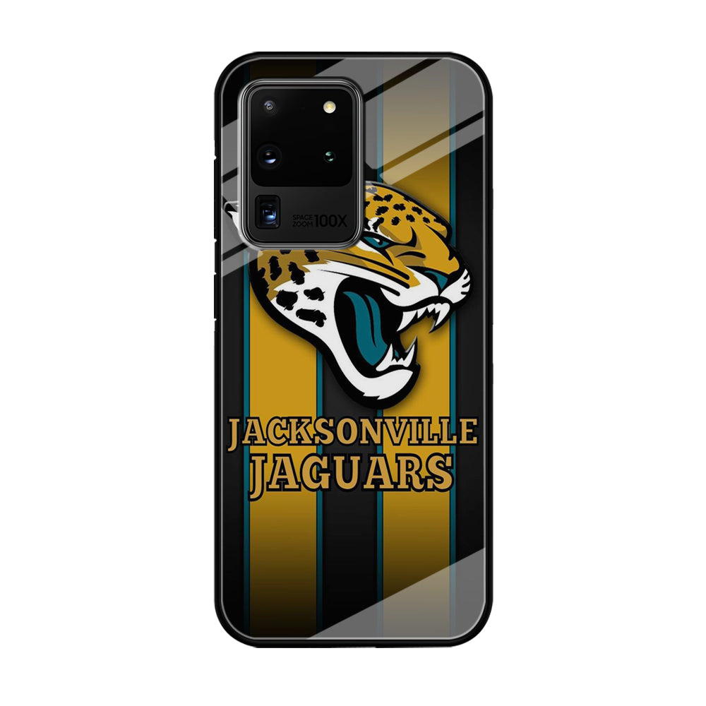 NFL Jacksonville Jaguars 001 Samsung Galaxy S22 Ultra Case-Phone Case-Tempered Glass Case-Altracase