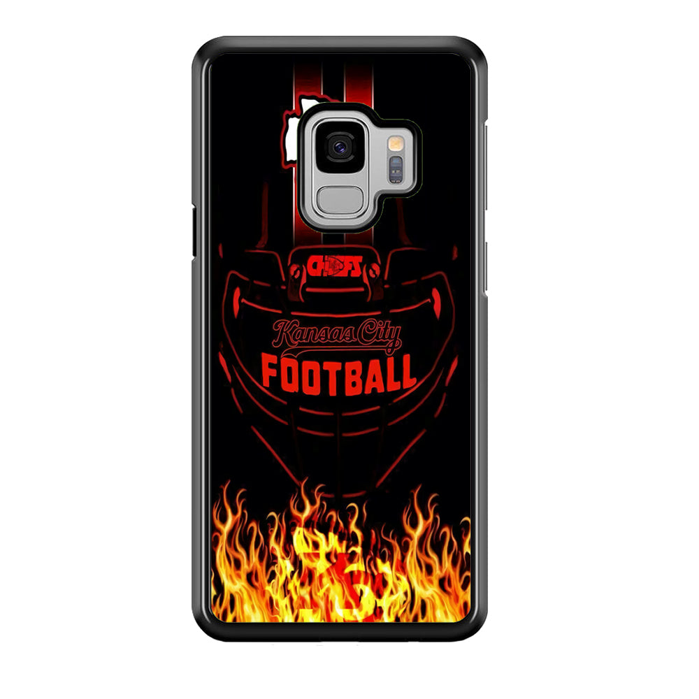 NFL Kansas City Chiefs 001 Samsung Galaxy S9 Case-Phone Case-Tempered Glass Case-Altracase