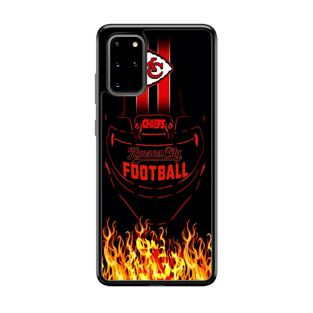 NFL Kansas City Chiefs 001 Samsung Galaxy S20 Plus Case-Phone Case-Tempered Glass Case-Altracase
