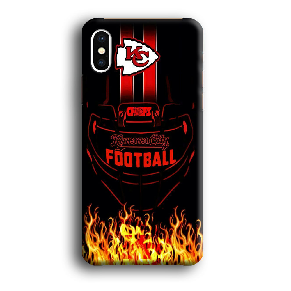 NFL Kansas City Chiefs 001 iPhone Xs Case-Phone Case-3D Case-Altracase