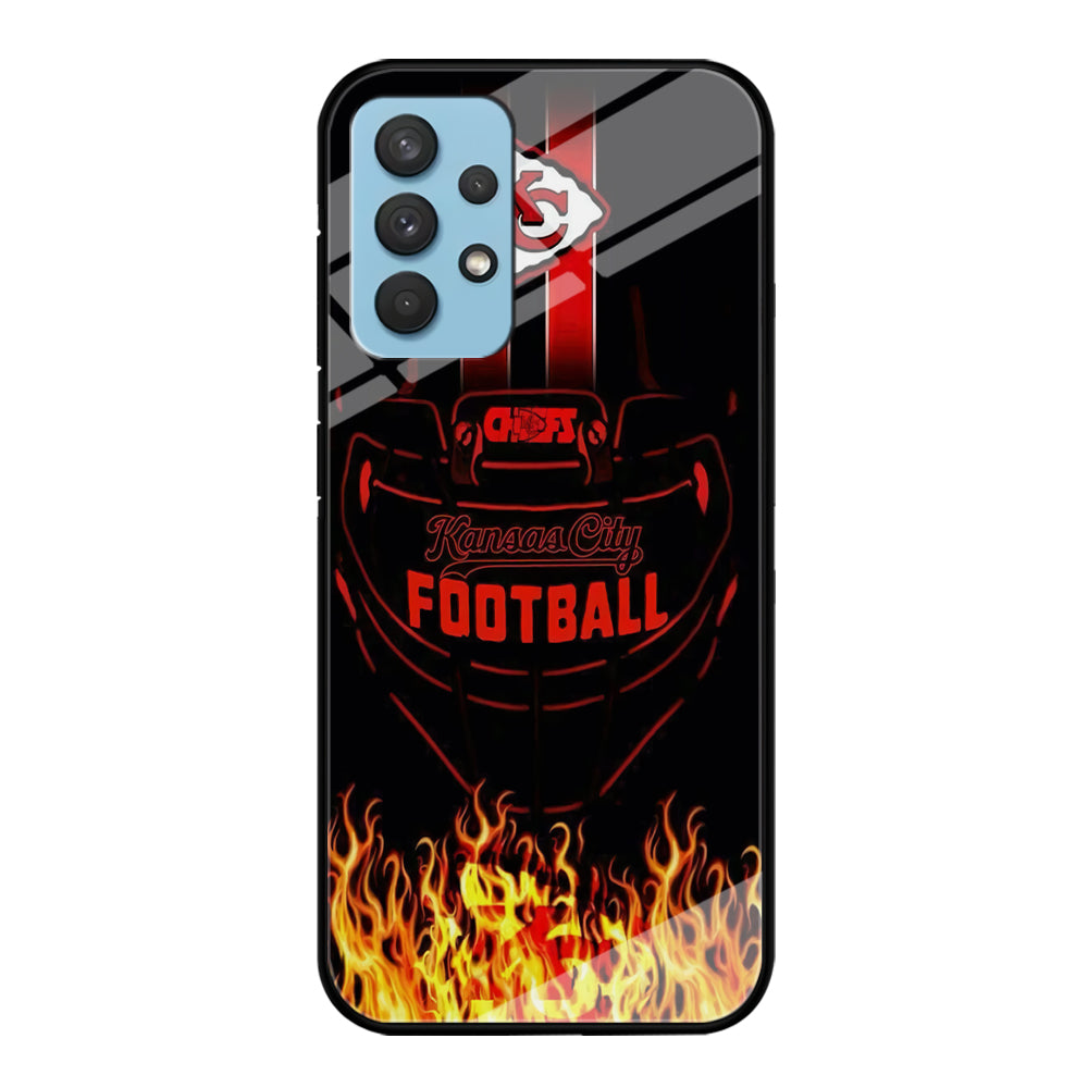 NFL Kansas City Chiefs 001 Samsung Galaxy A32 Case-Phone Case-Tempered Glass Case-Altracase