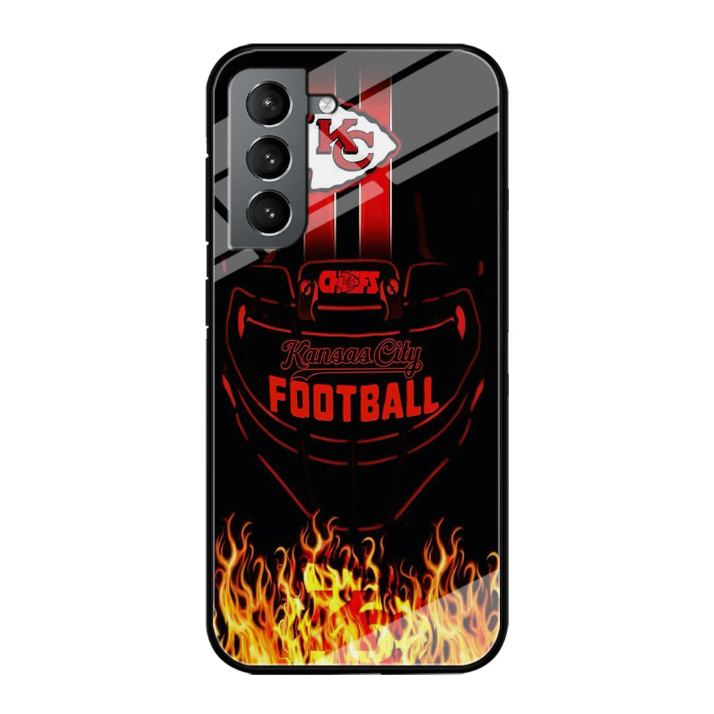 NFL Kansas City Chiefs 001 Samsung Galaxy S22 Case-Phone Case-Tempered Glass Case-Altracase